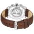 TIMBERLAND Northbridge Dual Time Green Dial 45mm Silver Stainless Steel Brown Leather Strap TDWGF0041206 - 3