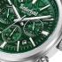 TIMBERLAND Northbridge Dual Time Green Dial 45mm Silver Stainless Steel Brown Leather Strap TDWGF0041206 - 2