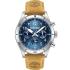 TIMBERLAND Ashmont Multifunction Blue Dial 44mm Silver Stainless Steel Brown Leather Strap TDWGF0054701 - 0