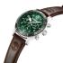 TIMBERLAND Ashmont Multifunction Green Dial 44mm Silver Stainless Steel Brown Leather Strap TDWGF0054702 - 1