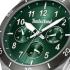 TIMBERLAND Ashmont Multifunction Green Dial 44mm Silver Stainless Steel Brown Leather Strap TDWGF0054702 - 2