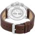 TIMBERLAND Campton Multifunction Blue Dial 44mm Silver Stainless Steel Brown Leather Strap TDWGF0055401 - 3