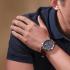 TIMBERLAND Campton Multifunction Blue Dial 44mm Silver Stainless Steel Brown Leather Strap TDWGF0055401 - 4