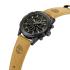 TIMBERLAND Hampton Multifunction Black Dial 46mm Black Stainless Steel Brown Leather Strap TDWGF0056101 - 1