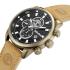 TIMBERLAND Henniker II Multifunction Black Dial 46mm Gold Metal Brown Leather Strap TDWGF0056302 - 2