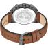 TIMBERLAND Henniker II Multifunction 46mm Black Stainless Steel Brown Leather Strap TDWGF2201102 - 2