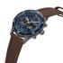 TIMBERLAND Ashmont Dual-Time Multifunction Blue Dial 46mm Grey Stainless Steel Brown Leather Strap TDWGF2230903 - 1