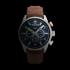 TIMBERLAND Henniker III Multifunction Blue Dial 46mm Silver Stainless Steel Brown Leather Strap TDWGH2100606 - 4