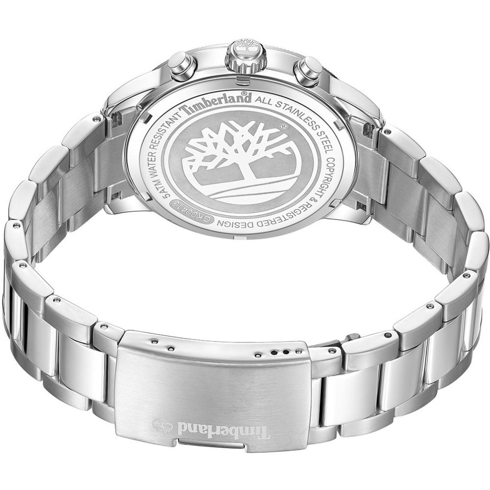 TIMBERLAND Parkman Multifunction Green 44mm Silver Stainless Steel Bracelet TDWGK0041301