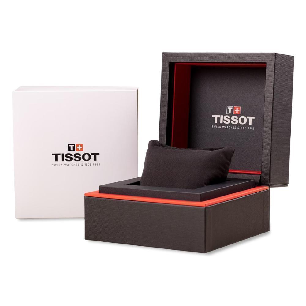 TISSOT Supersport Three Hands 44mm Silver Stainless Steel Black Leather Strap T125.610.16.041.00 - 7