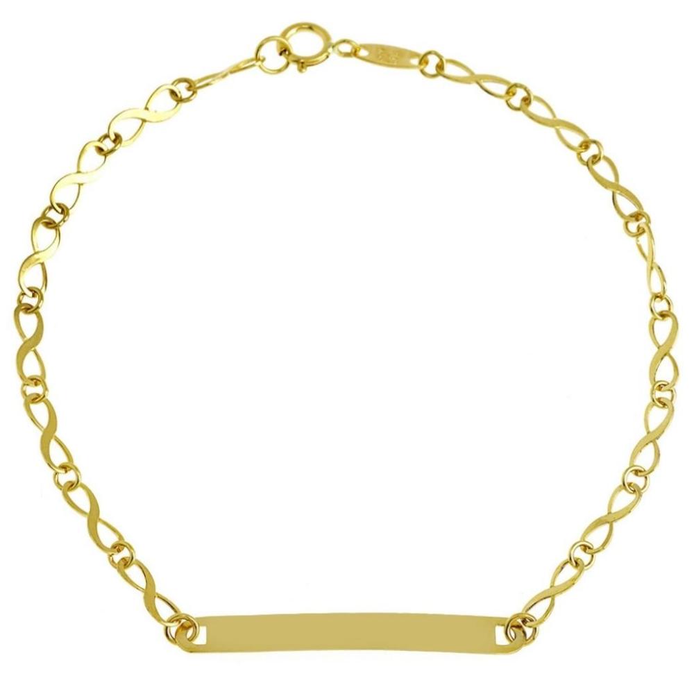 IDENTITY Bracelet SENZIO Collection K9 in Yellow Gold TPM001