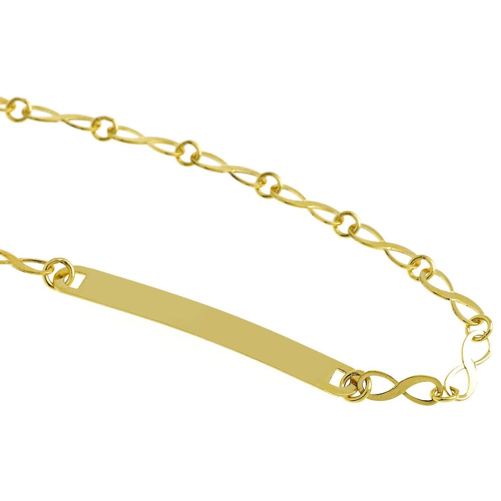 IDENTITY Bracelet SENZIO Collection K9 in Yellow Gold TPM001