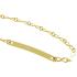 IDENTITY Bracelet SENZIO Collection K9 in Yellow Gold TPM001 - 1