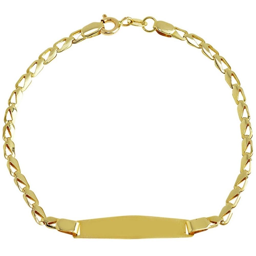 IDENTITY K14 Bracelet in Yellow Gold TT177Y.K14