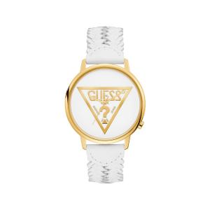 GUESS Three Hands 42mm Gold Stainless Steel Bracelet V1001M4 - 2884