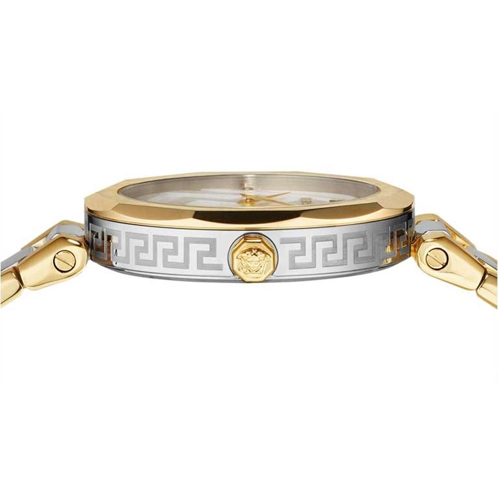 VERSACE Idyia 36mm Two Tone Gold & Silver Stainless Steel Bracelet V17040017