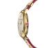 VERSACE V-Circle 38mm Gold Stainless Steel Multicolor Leather Strap VBP080017 - 1