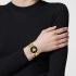 VERSACE Medusa Jewel Black Dial 34mm Gold Stainless Steel Bracelet VE0B00525 - 3