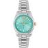 VERSACE Millenyium Lady Light Blue Sunray Dial 32mm Silver Stainless Steel Bracelet VE0E00225 - 0