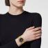 VERSACE Millenyium Lady Black Sunray Dial 32mm Gold Stainless Steel Bracelet VE0E00625 - 3