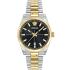 VERSACE Millenyium Gent Black Dial 40mm Two Tone Gold Stainless Steel Bracelet VE0G00525 - 0