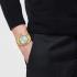 VERSACE Millenyium Gent Silver Dial 40mm Gold Stainless Steel Bracelet VE0G00625 - 3