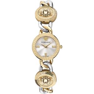VERSACE Stud Icon 26mm Silver & Gold Stainless Steel Bracelet VE3C00122 - 34896