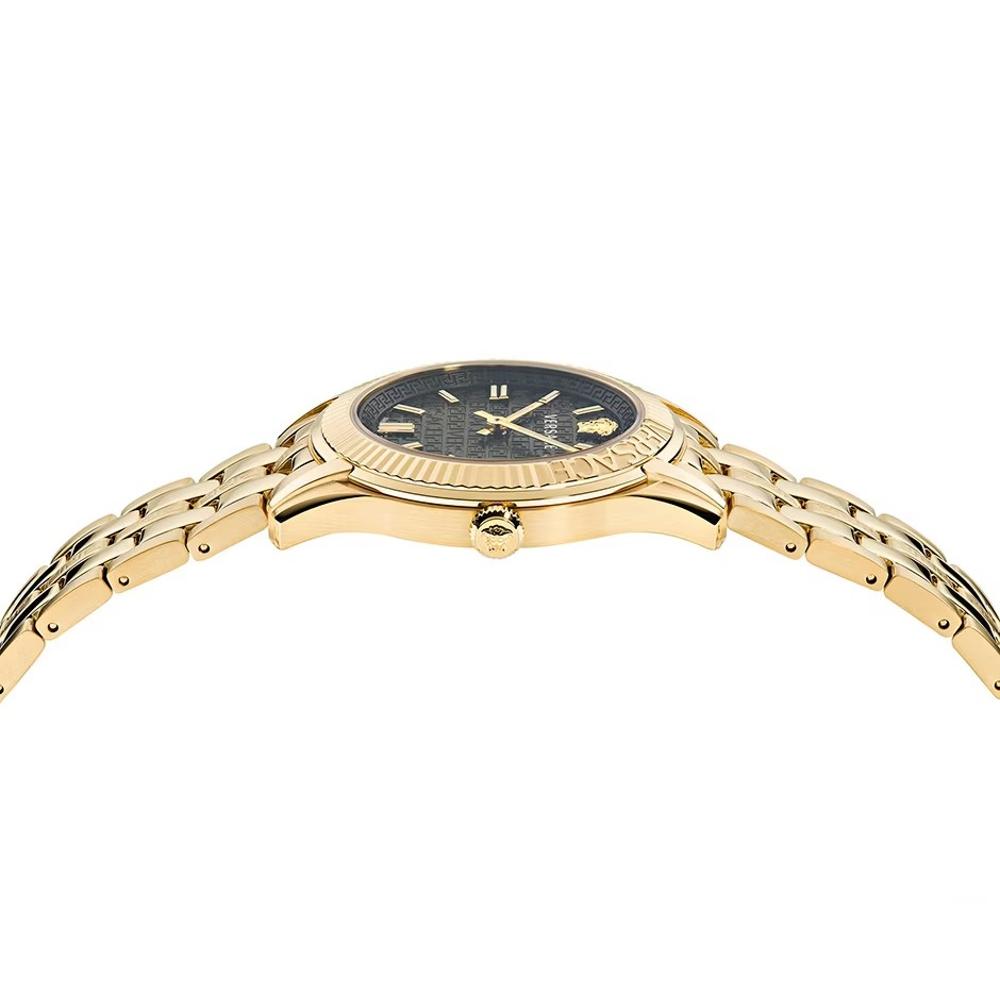 VERSACE Greca Time 35mm Gold Stainless Steel Bracelet VE6C00623