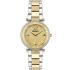 VERSACE Reve Gold Dial 35mm Two Tone Gold Stainless Steel Bracelet VE8B00324 - 0