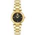 VERSACE Revive Petite Black Dial 30mm Gold Stainless Steel Bracelet VEBFA0424 - 0