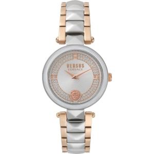 VERSUS VERSACE Covent Garden 36mm Two Tone Rose Gold & Silver Stainless Steel Bracelet VSPCD2517 - 13133