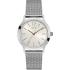 GUESS Three Hands 39mm Silver Stainless Steel Mesh Bracelet W0921G1 - 0
