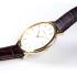 GANT Harrison Two Hands 41mm Gold Stainless Steel Brown Leather Strap W70604 - 2
