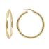 BRONZALLURE Golden Hoop Earrings Yellow Gold WSBZ00311Y.Y - 1