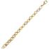 BRONZALLURE Yellow Gold Marquise Bracelet with Pavé Element in Cubic Zirconia WSBZ01038Y.WY - 1