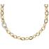 BRONZALLURE Yellow Gold Marquise Necklace with Pavé Element in Cubic Zirconia  WSBZ01111Y.WY - 0
