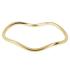 BRONZALLURE Yellow Gold Classic Rigid Wave Bracelet WSBZ01972Y.Y - 0