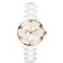 GUESS COLLECTION Sport Class XL-S Glam Multifunction 36mm White Ceramic Bracelet X69003L1S - 0