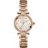 GUESS COLLECTION Cablechic Three Hands 32mm Rose Gold Stainless Steel Bracelet Y18114L1 - 0