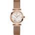 GUESS COLLECTION Purechic Three Hands 32mm Gold Stainless Steel Bracelet Y31002L1 - 0