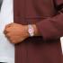 SWATCH Blossom Time Petal Charm 33mm Silver Stainless Steel Bracelet YLS234G - 3