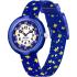 FLIK FLAK In The Stars Two Hands 32mm Blue Fabric Strap ZFBNP183 - 1