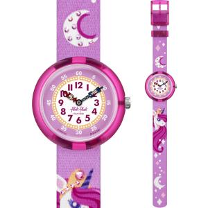 FLIK FLAK Tales From The World Dreaming Unicorn 31.85mm Pink Fabric Strap ZFBNP195 - 23853