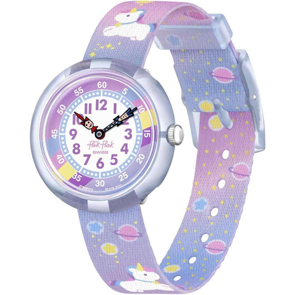 FLIK FLAK Gameland Cuddly Unicorn 31.85mm Multicolor Fabric Strap ZFBNP213