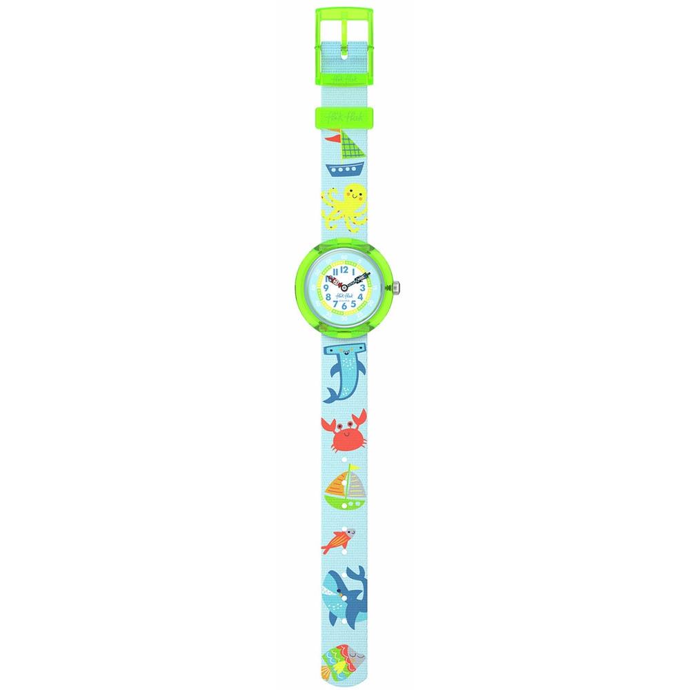 FLIK FLAK X FABER-CASTELL Color In Neon 31.85mm Multicolor Fabric Strap ZFBNP232