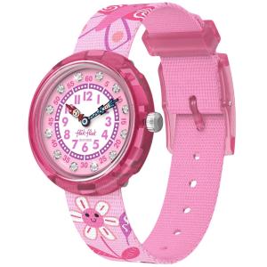 FLIK FLAK Story Time Happy Meadow 31.85mm Pink Fabric Strap ZFBNP239 - 59949