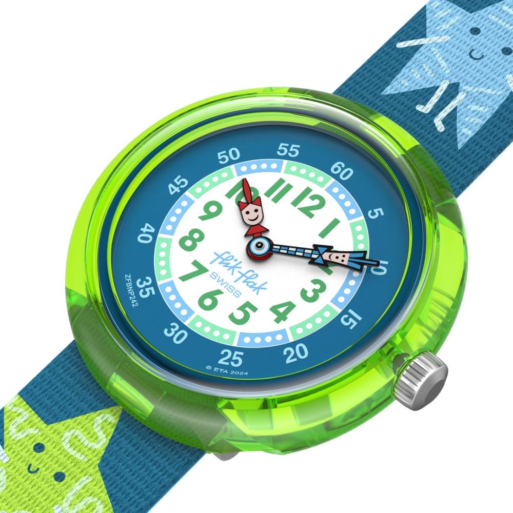 FLIK FLAK Story Time Starry Glow 31.85mm Multicolor Fabric Strap ZFBNP242