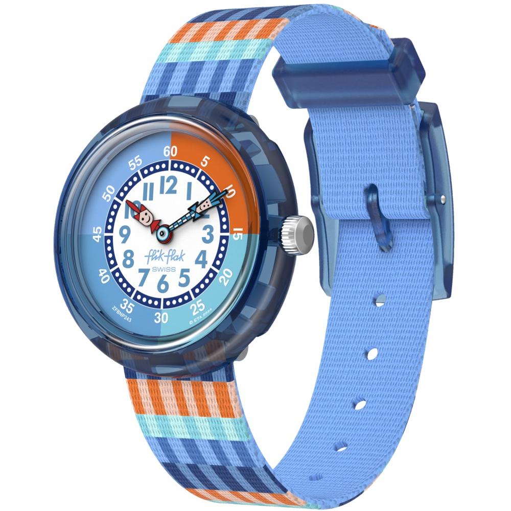 FLIK FLAK Story Time Stripy Stripes 31.85mm Multicolor Fabric Strap ZFBNP243