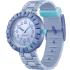 FLIK FLAK Time To Discover Denimology 36.70mm Blue Silicone Strap ZFCSP128 - 0