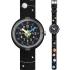 FLIK FLAK Space Trip Solar System 31.85mm Black Fabric Strap ZFPNP097 - 1